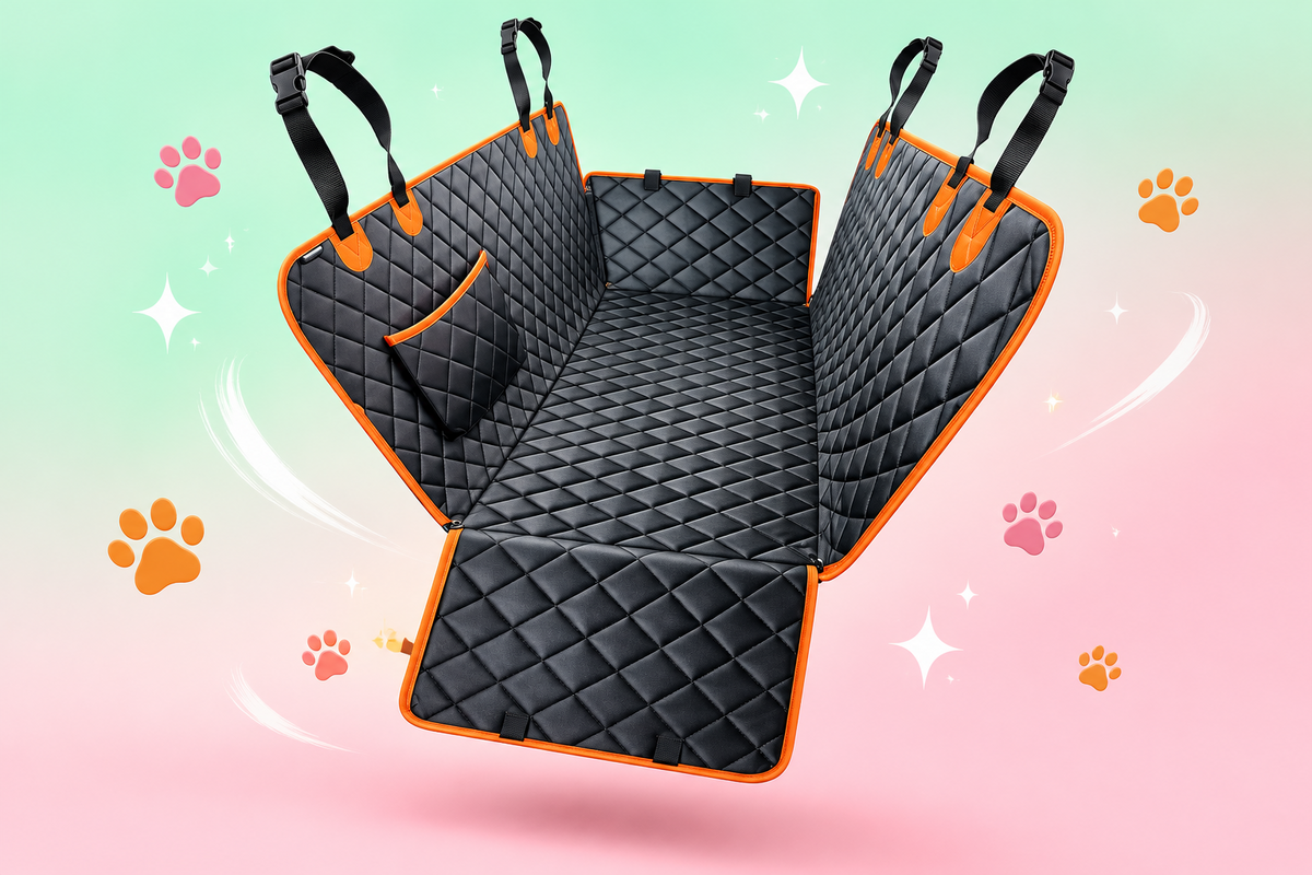 ThePetSeat Car Hanger – Dog & Cat Car Seat Cover Hammock